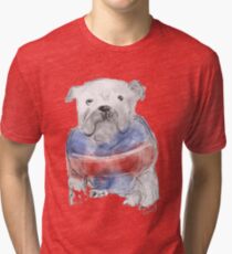 Western Bulldogs ( Go Doggies! ) Tri-blend T-Shirt
