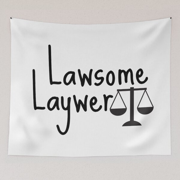 Item preview, Lawsome lawyer - funny lawyer gift designed and sold by PickaSticka.