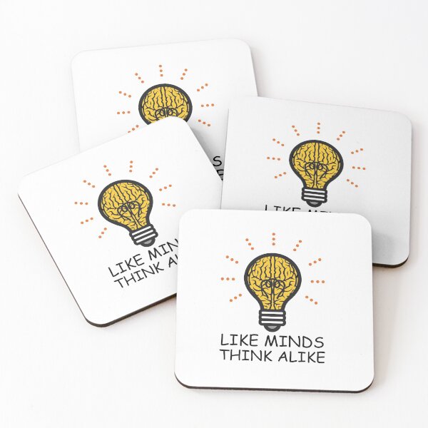 Item preview, Like Minds Think Alike designed and sold by DAFIN.