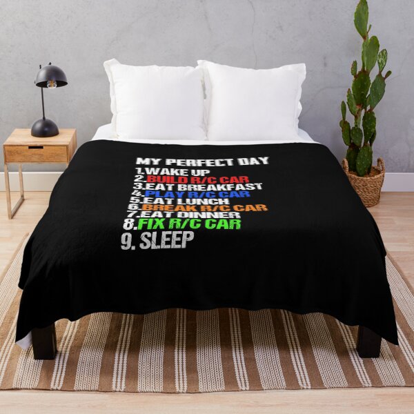 Item preview, My Perfect Day Wake Up Build RC Car Eat Fix RC Car Sleep designed and sold by Nessshirts.