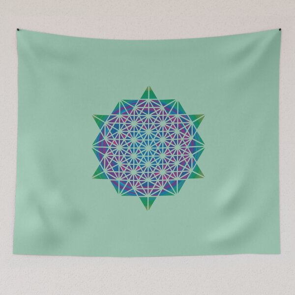Item preview, Base 64 Creation Star Tetrahedron Merkaba designed and sold by teenugs.