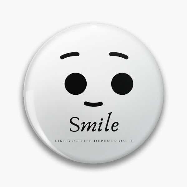 Item preview, 'Smile' Quote Simple Design designed and sold by ShamelessIAm.