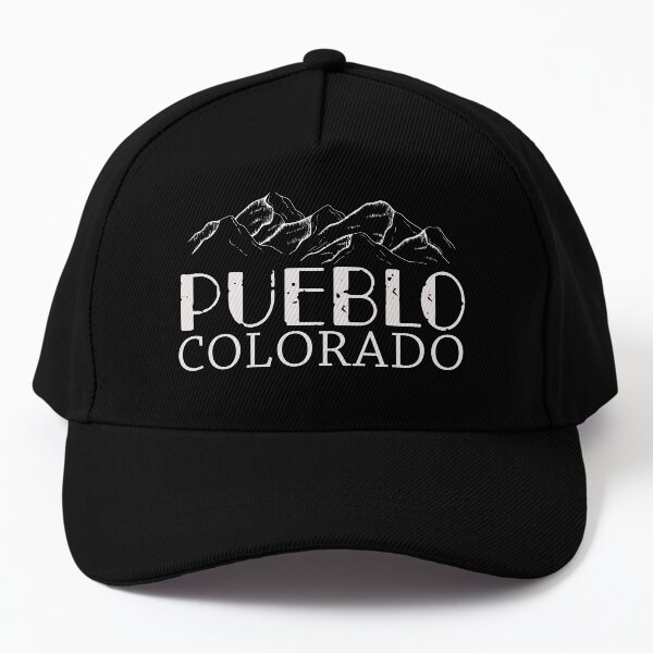Pueblo Colorado Arvada Boulder Aurora Fort Collins Colorado landscape mountains Baseball Cap