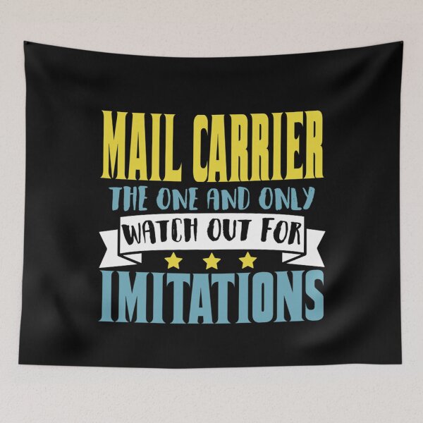 Item preview, Mail Carrier The One And Only Watch Out For Imitations Pullover Hoodie designed and sold by JethroShop.
