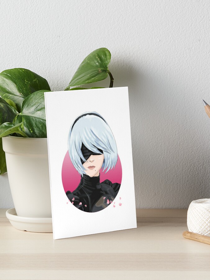 NieR Automata switch Greeting Card by Zeronashh