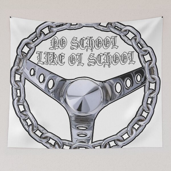 Item preview, Lowrider Chainlink Steering wheel  designed and sold by OldschoolTs.