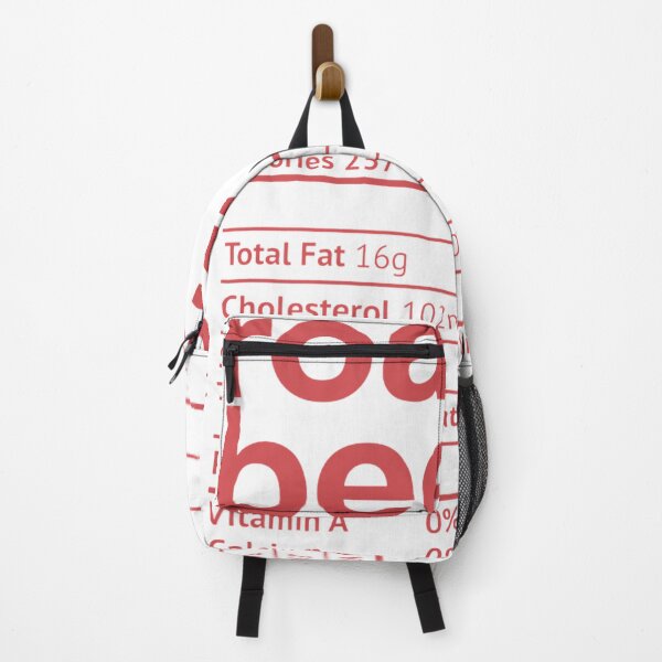 Item preview, Roast Beef Nutrition Fact Funny Thanksgiving Christmas Premium  designed and sold by JethroShop.