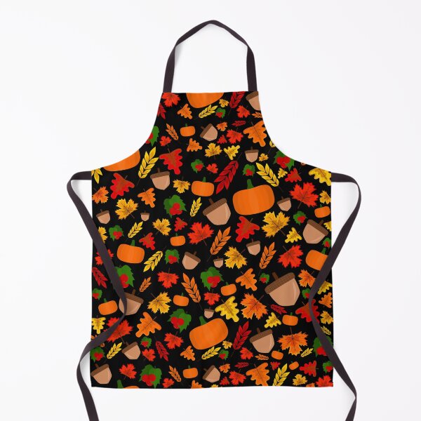 Item preview, Fall Pattern (Black Background) designed and sold by createdbyaldrin.