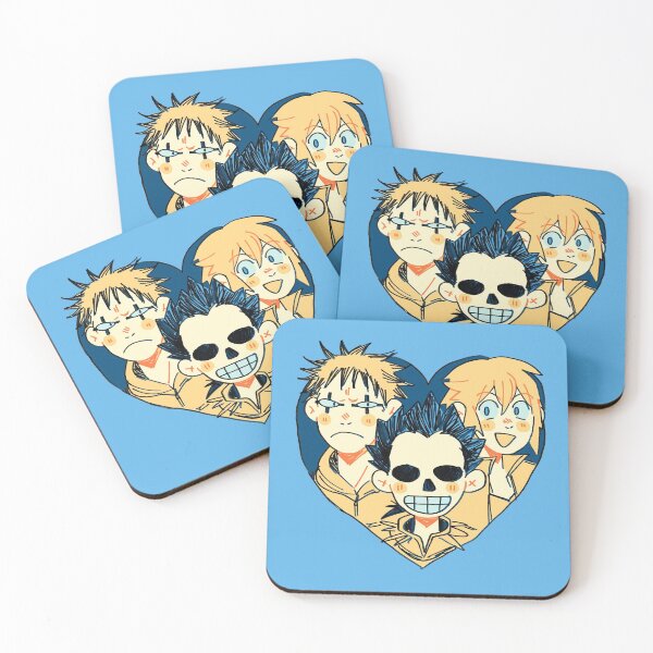 Item preview, nikaido, risu and kawajiri ! designed and sold by incredubious.