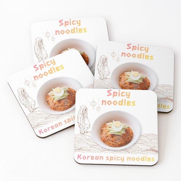 Item preview, Korean spicy noodles designed and sold by Catsscratch.