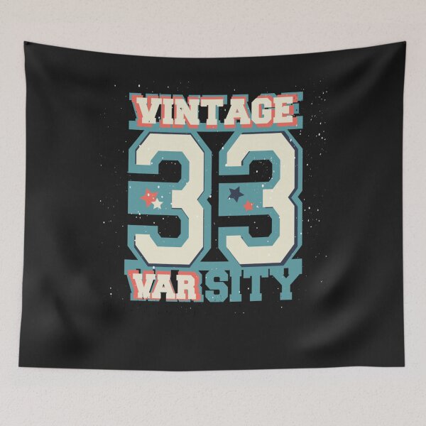 Item preview, Classic Vintage 33 Varsity Design designed and sold by KainOdeh.