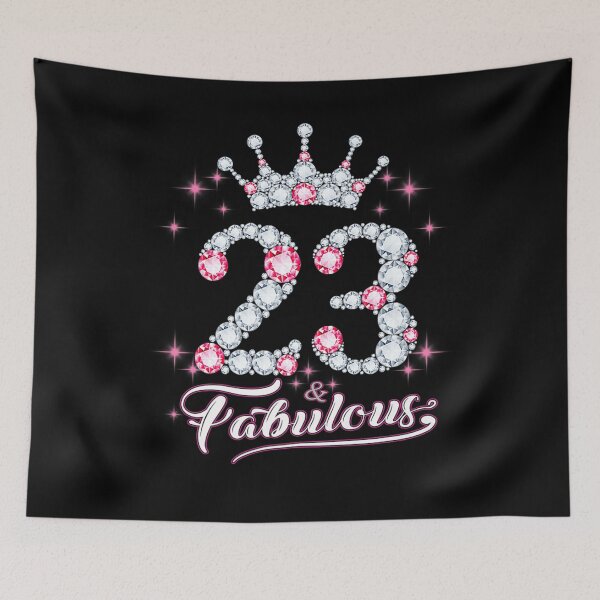 Item preview, 23 And & Fabulous 1998 23rd Birthday Gift Tee For Womens Premium designed and sold by JethroShop.