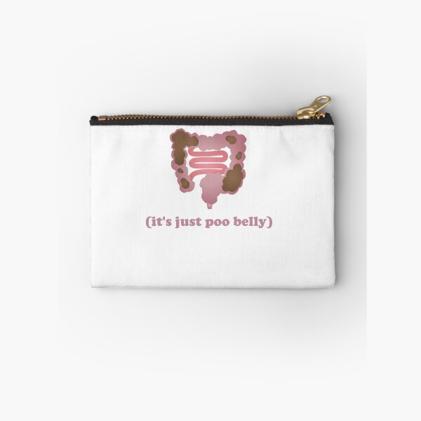 Item preview, I'm not fat (it's just poo belly) designed and sold by Evil Melon.