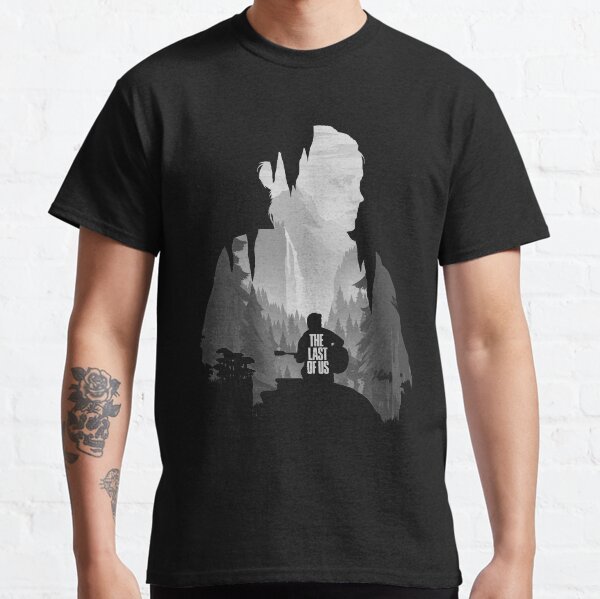 Le dernier d'entre nous Joel et Ellie Family T-shirt classique