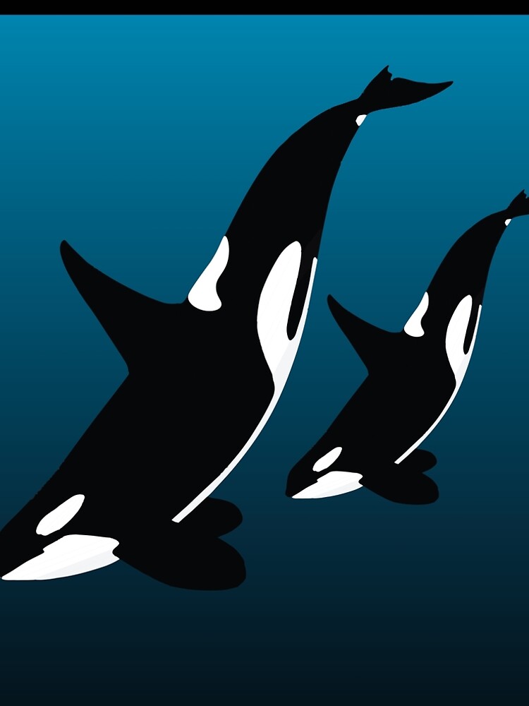 MOTHER AND CHILD BLACK - ORCA by llier4