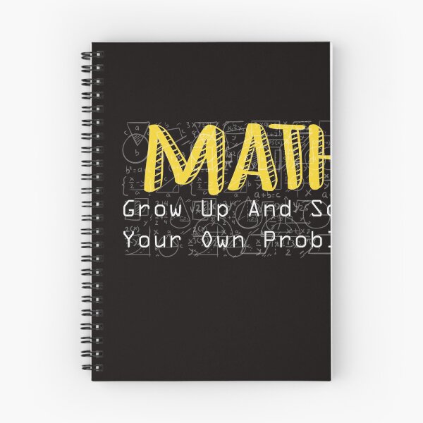 Item preview, Dear Math Grow Up And Solve Your Own Problem designed and sold by WAISLYV.