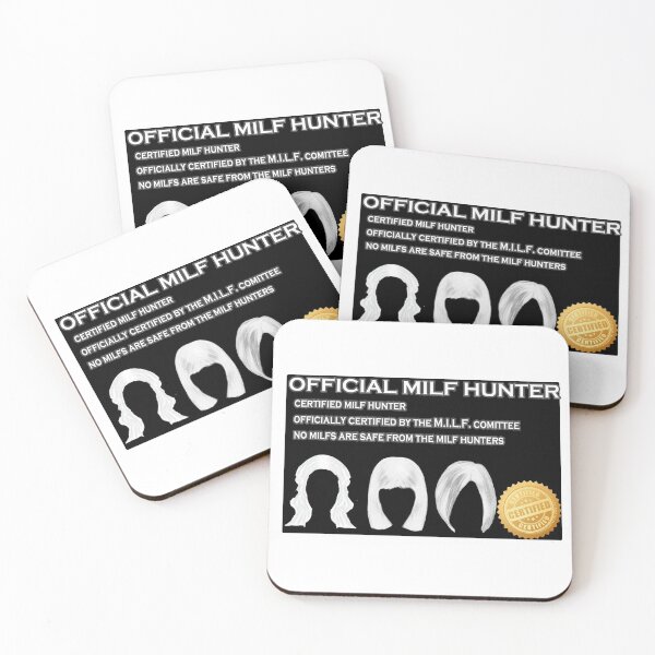 Item preview, OFFICIAL MILF HUNTER designed and sold by darkfruits420.