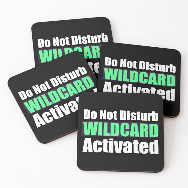 Item preview, Do not disturb - Wildcard Activated designed and sold by KeslenChetty.