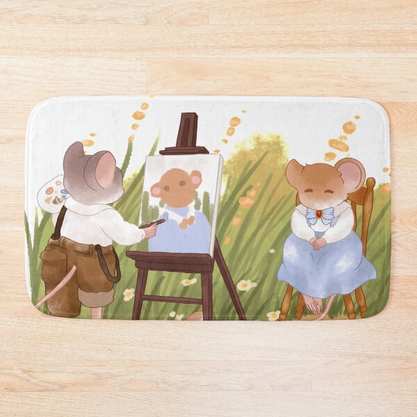Item preview, Cottagecore Mouse Painter and Muse designed and sold by Jieul.