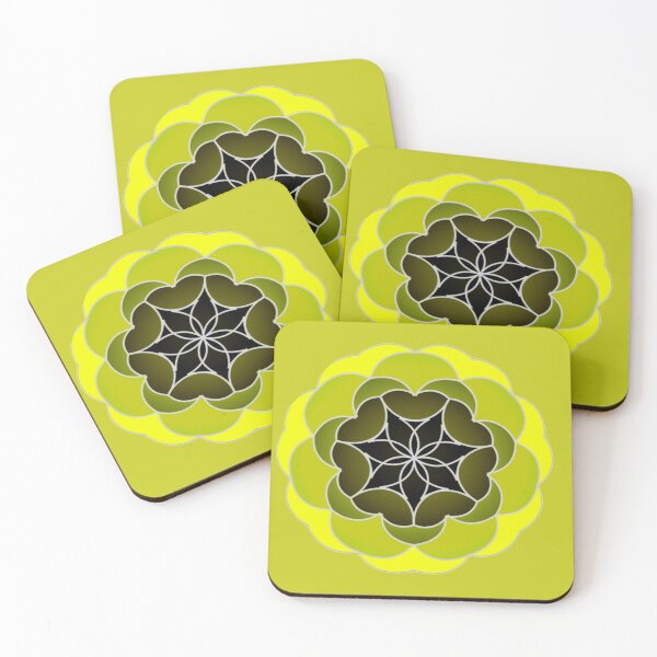 Item preview, Yellow floral artwork designed and sold by geometric01MG.
