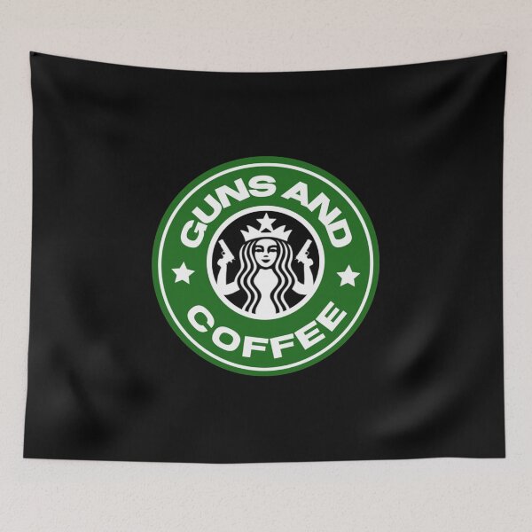 Item preview, Guns and coffee designed and sold by ScottKingg.
