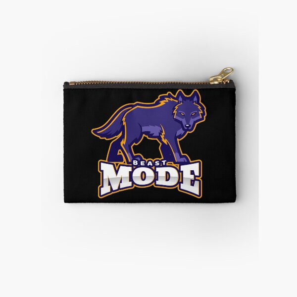 Item preview, Beast Mode Wolf Black - Funny Gym designed and sold by GymWearDepot.