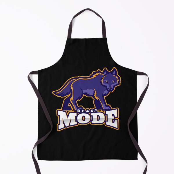 Item preview, Beast Mode Wolf Black - Funny Gym designed and sold by GymWearDepot.