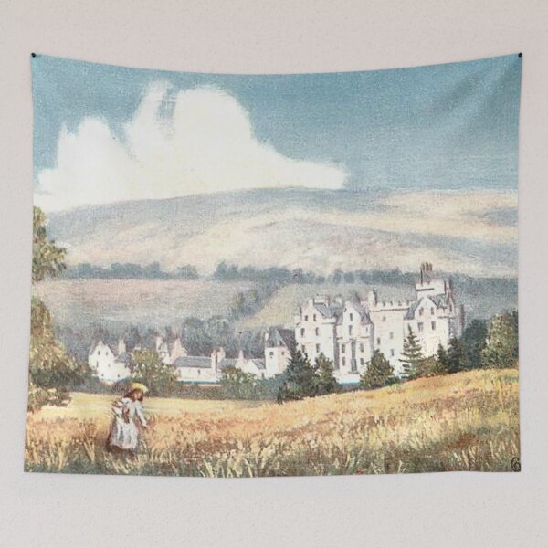 Item preview, Vintage Illustration of Blair Castle, Pitlochry, Perthshire designed and sold by yourscotland.