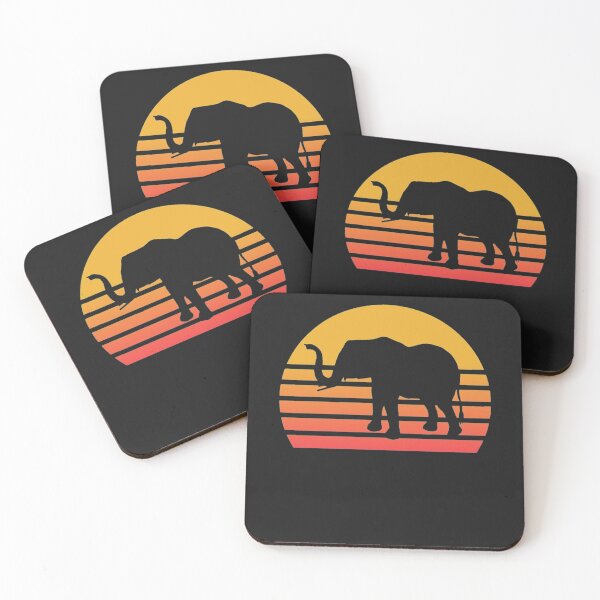 Item preview, Elephant Vintage Elephant Silhouette Elephant Women&x27;s Elephant Birthday Gift Elephant Lover Ess designed and sold by KainOdeh.