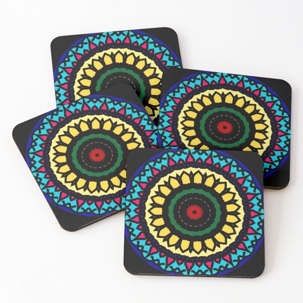 Item preview, Colorful mandala designed and sold by geometric01MG.