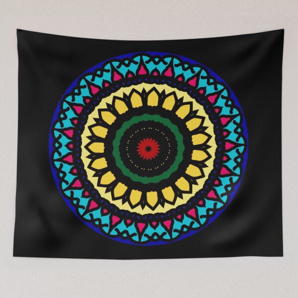 Item preview, Colorful mandala designed and sold by geometric01MG.