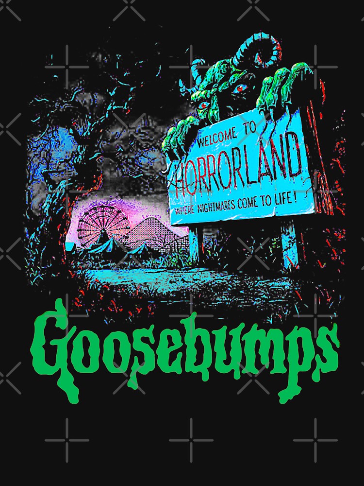 Discover Horror Goosebumps. Horrorland Classic T-Shirt, Vintage Goosebumps Shirt