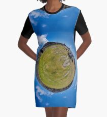 Fortified Ball - Inside Dun Aengus stone fort Graphic T-Shirt Dress