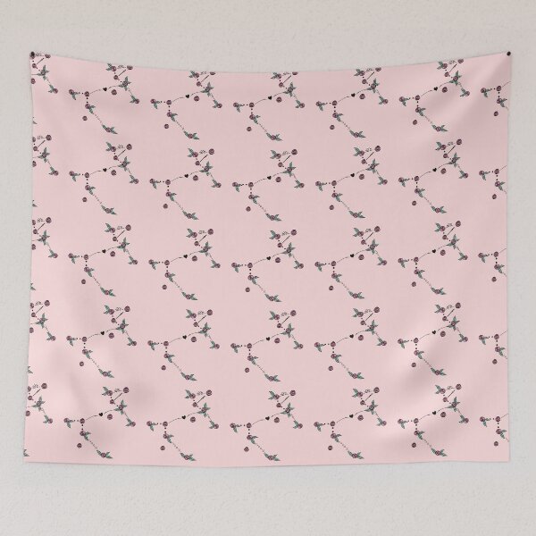 Item preview, Canis Major (Greater Dog) Constellation Roses and Hearts Doodle designed and sold by EndlessDoodles.