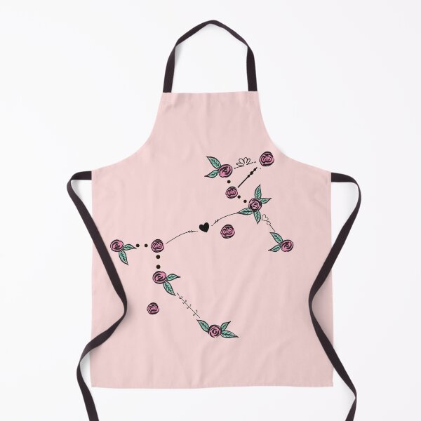 Item preview, Canis Major (Greater Dog) Constellation Roses and Hearts Doodle designed and sold by EndlessDoodles.