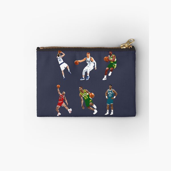 Item preview, Basketball Legends (Dirk Nowitzki, Luka Doncic, Ricky Pierce, Dennis Rodman, Gary Payton, Alonzo Mourning) Qiangy designed and sold by qiangdade.