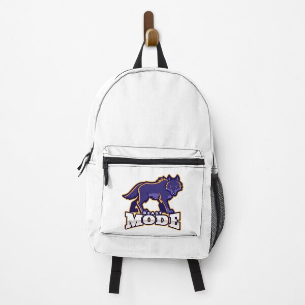 Item preview, Beast Mode Wolf White - Funny Gym designed and sold by GymWearDepot.