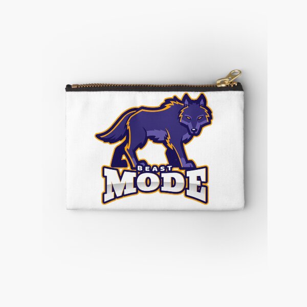 Item preview, Beast Mode Wolf White - Funny Gym designed and sold by GymWearDepot.