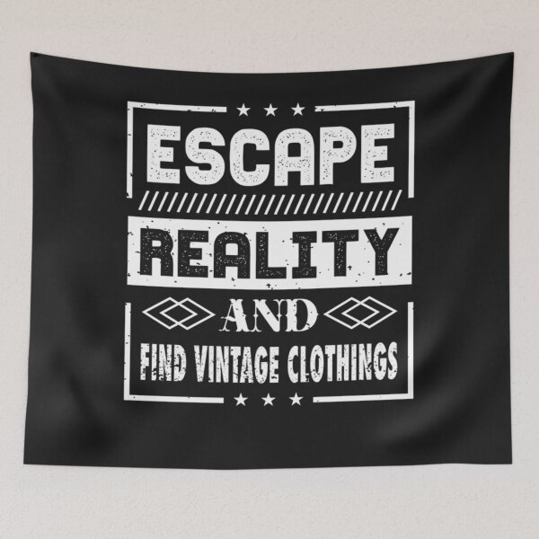 Item preview, Escape Reality And Find Vintage Clothings designed and sold by KainOdeh.