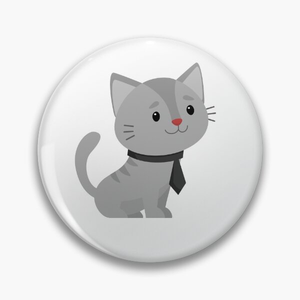 Item preview, Cute Cat Smiling designed and sold by Black Maverik Estore.