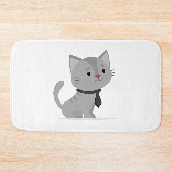Item preview, Cute Cat Smiling designed and sold by Black Maverik Estore.