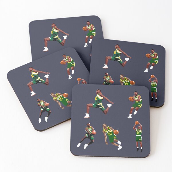 Item preview, Seattle Basketball Legends (Shawn Kemp, Gary Payton, Ricky Pierce) Qiangy designed and sold by qiangdade.