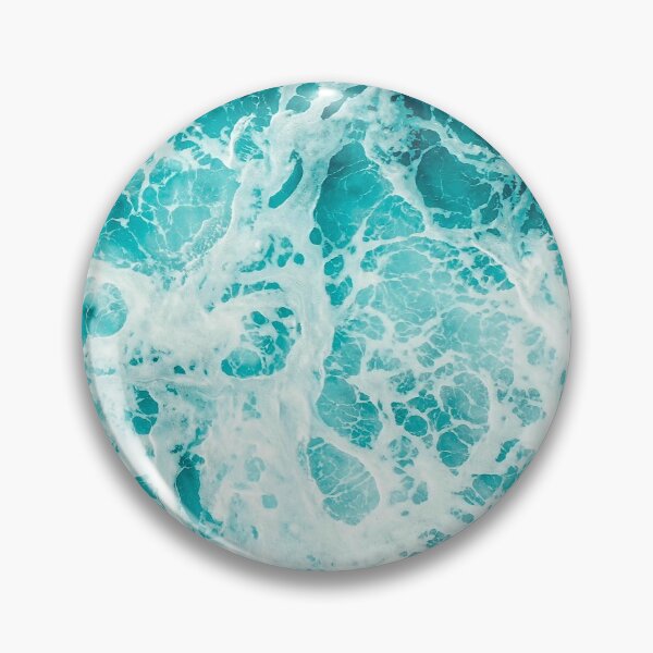 Item preview, Blue Ocean Waves - Azur designed and sold by Numero14.