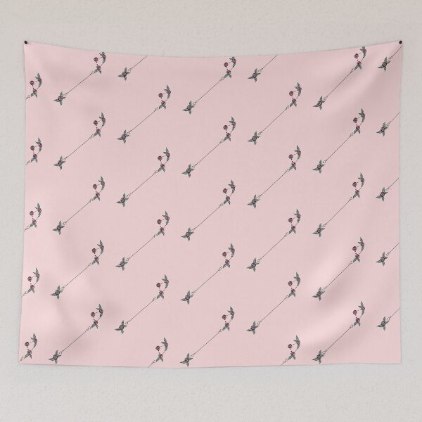 Item preview, Canis Minor (Lesser Dog) Constellation Roses and Hearts Doodle designed and sold by EndlessDoodles.