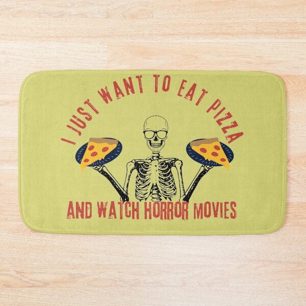 Item preview, i just want to eat pizza and watch horror movies designed and sold by syeda noon.