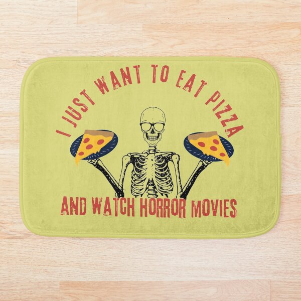Item preview, i just want to eat pizza and watch horror movies designed and sold by syeda noon.