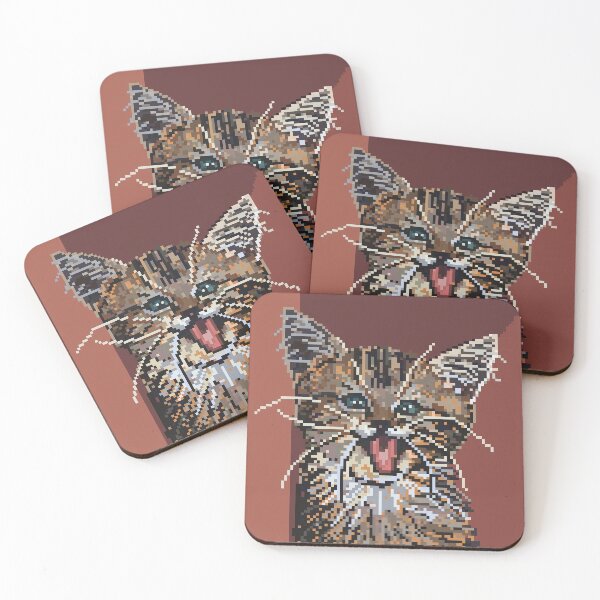Item preview, Pixel Art Cat designed and sold by Inspired~Souls.