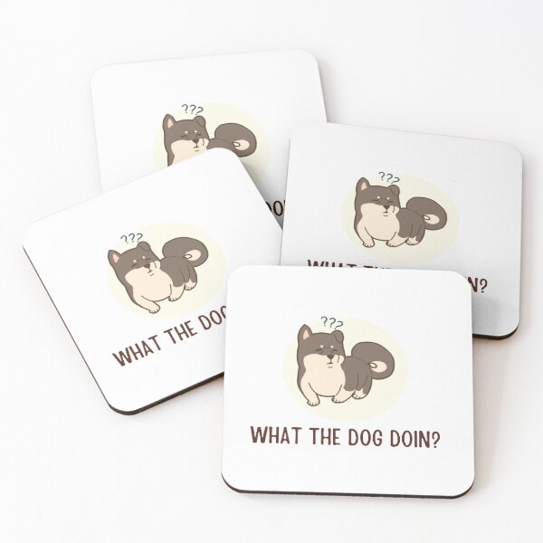 Item preview, What the Dog doin? designed and sold by Sadhvika.