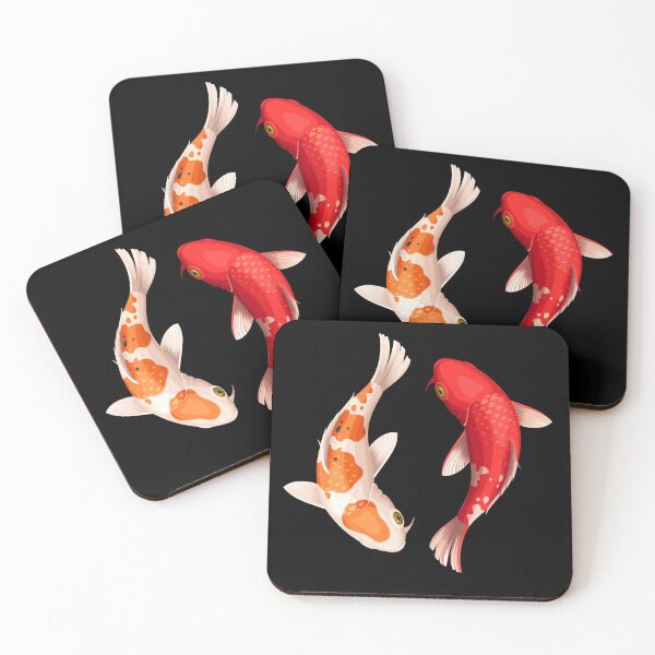 Item preview, Japanese Koi Fish Carp Nishikigoi Fish Pond Japan Culture designed and sold by ZiesMerch.