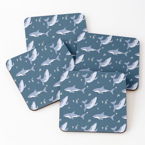 Item preview, Cute whales and sharks designed and sold by Alexandra Hrincu.